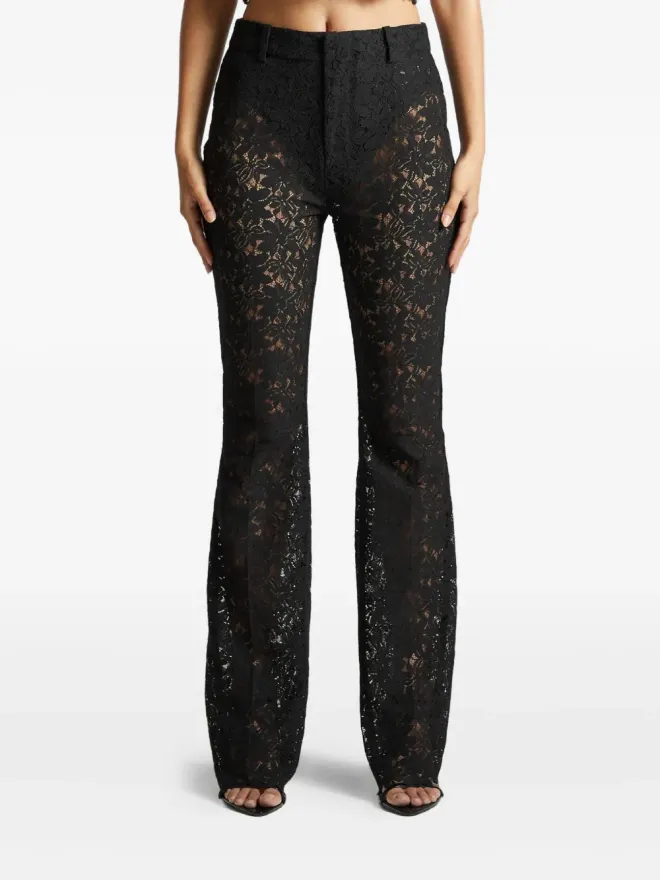 Manière De Voir Maniére De Voir レースフレアパンツの商品画像