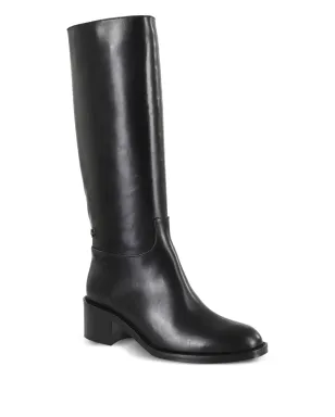 Carel Paris レザー ブロックヒール ニーハイブーツ - サムネイル2