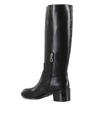 Carel Paris レザー ブロックヒール ニーハイブーツ - サムネイル3
