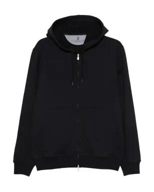 Brunello Cucinelli ジップアップスウェットシャツ - ブルー - サムネイル1