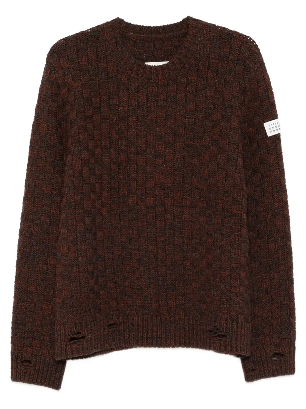 MM6 Maison Margiela クルーネック ウールセーター - 画像1