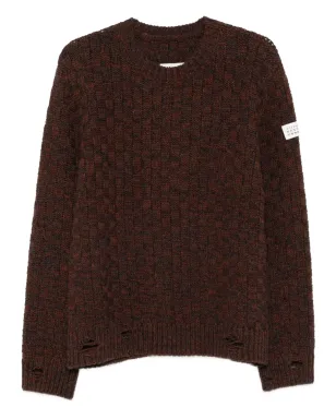 MM6 Maison Margiela クルーネック ウールセーター - サムネイル1