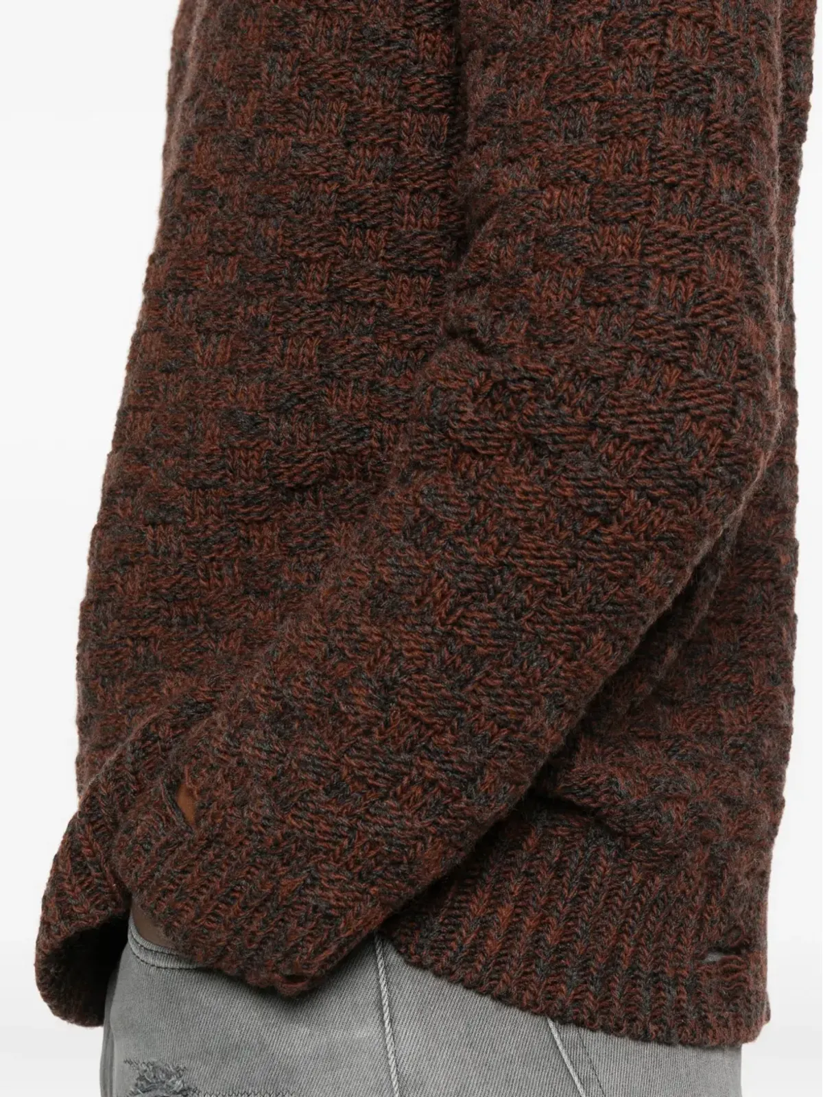 MM6 Maison Margiela クルーネック ウールセーター - 画像5