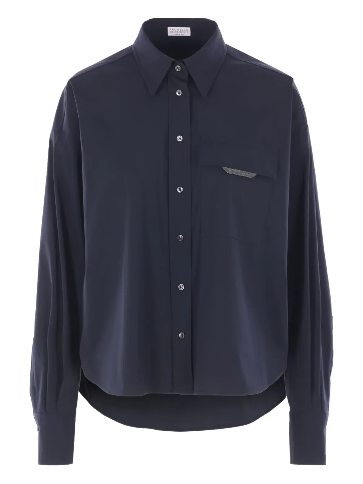 Brunello Cucinelli 飾りポケット付きシャツ - 画像1