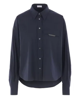 Brunello Cucinelli 飾りポケット付きシャツ - サムネイル1