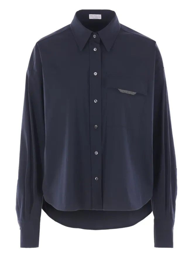 Brunello Cucinelli Brunello Cucinelli 飾りポケット付きシャツの商品画像