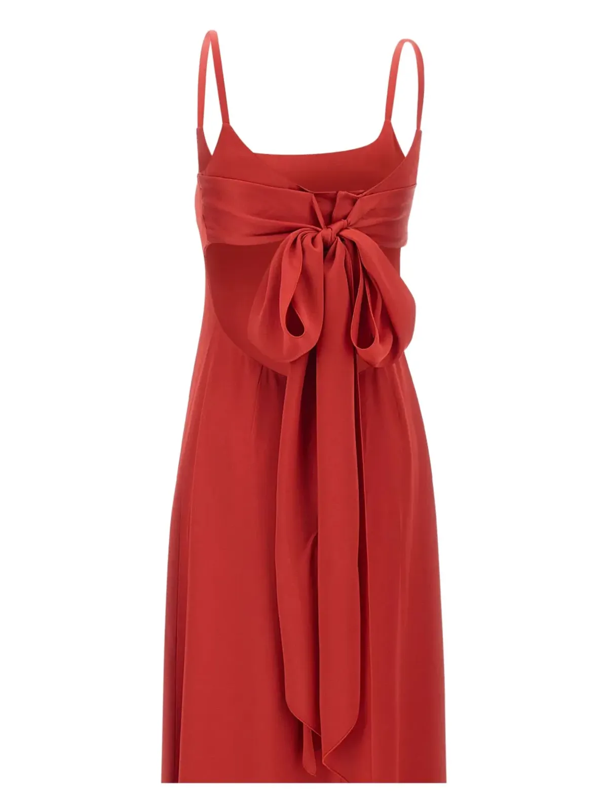 Max Mara デデ ボウ装飾カットアウトドレス - 画像3