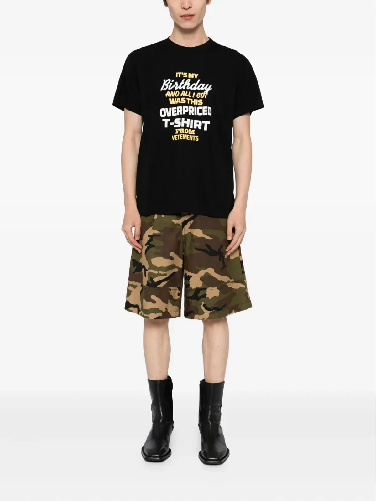 VETEMENTS グラフィックプリントTシャツ - 画像2
