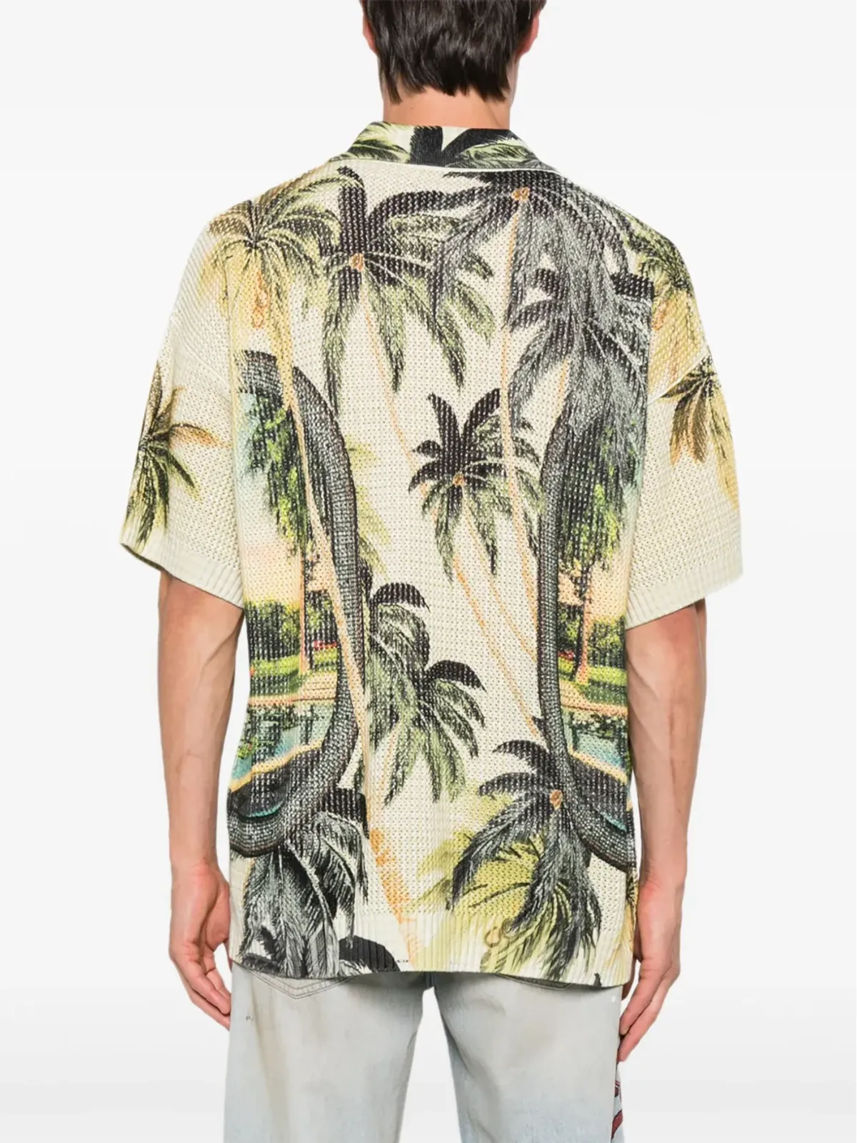 AMIRI パームツリープリントシャツ - 画像4
