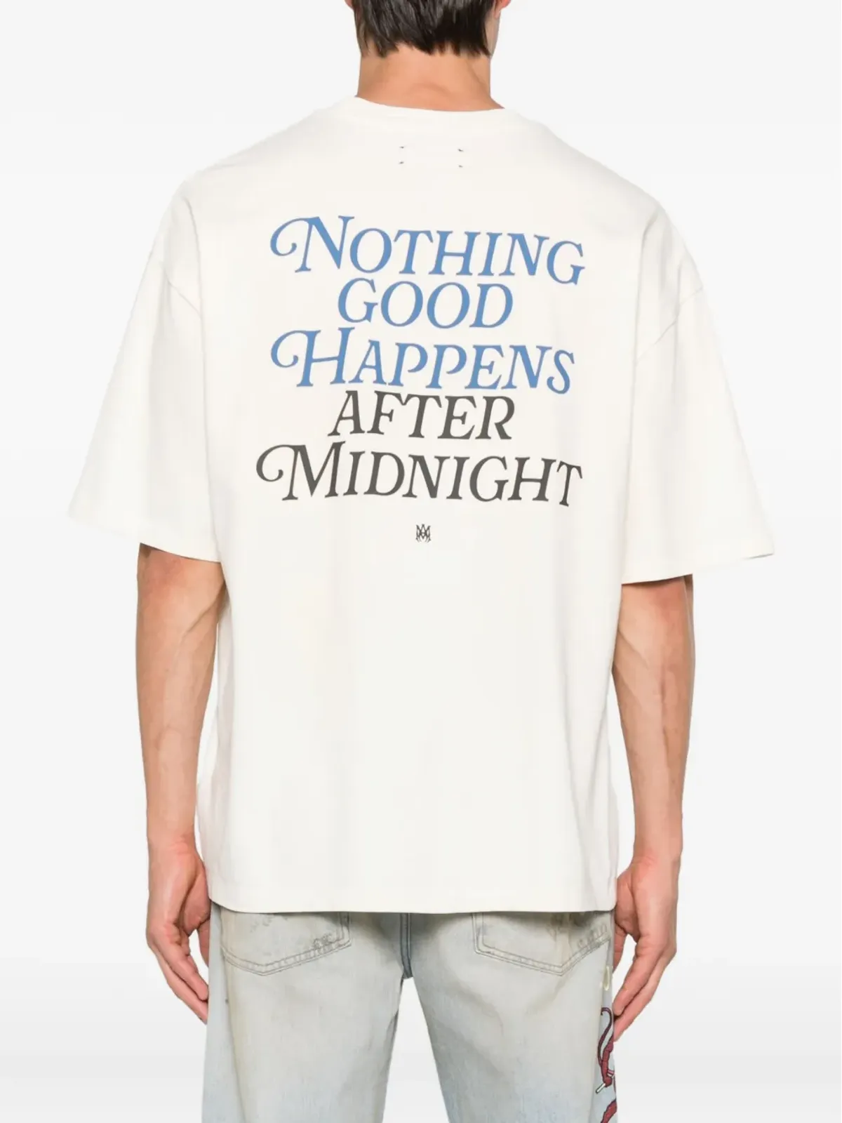 AMIRI Nights T-shirt - Neutrals - 画像3