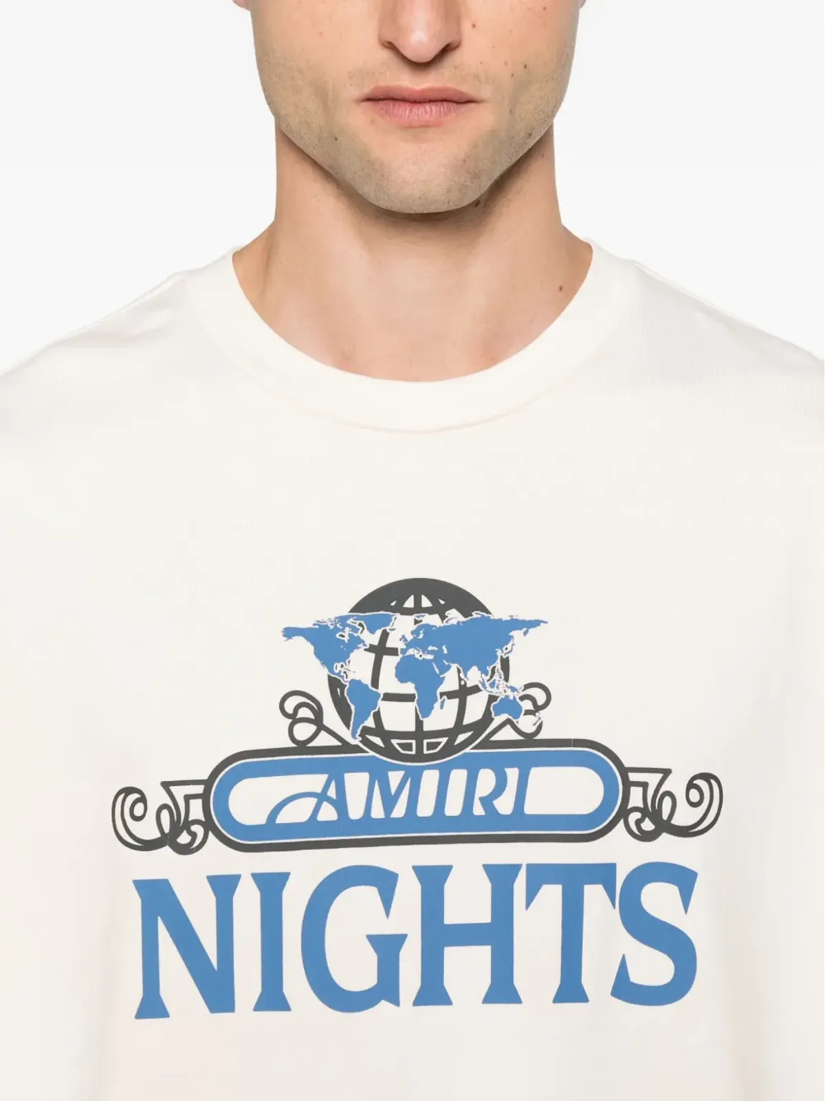 AMIRI Nights T-shirt - Neutrals - 画像4