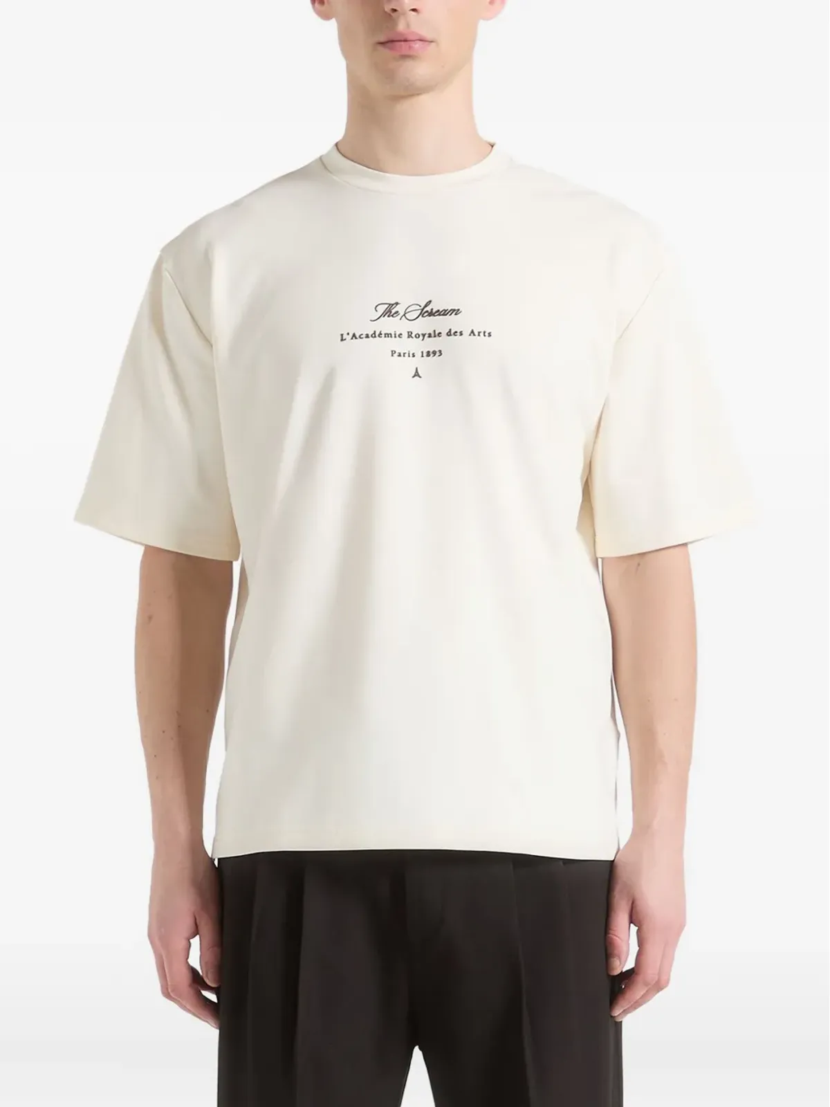 Maniére De Voir ザ・スクリームプリント Tシャツ - 画像1