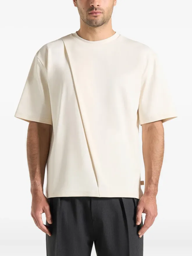 Manière De Voir Maniére De Voir Hugo リラックスフィット プリーツディテール Tシャツの商品画像