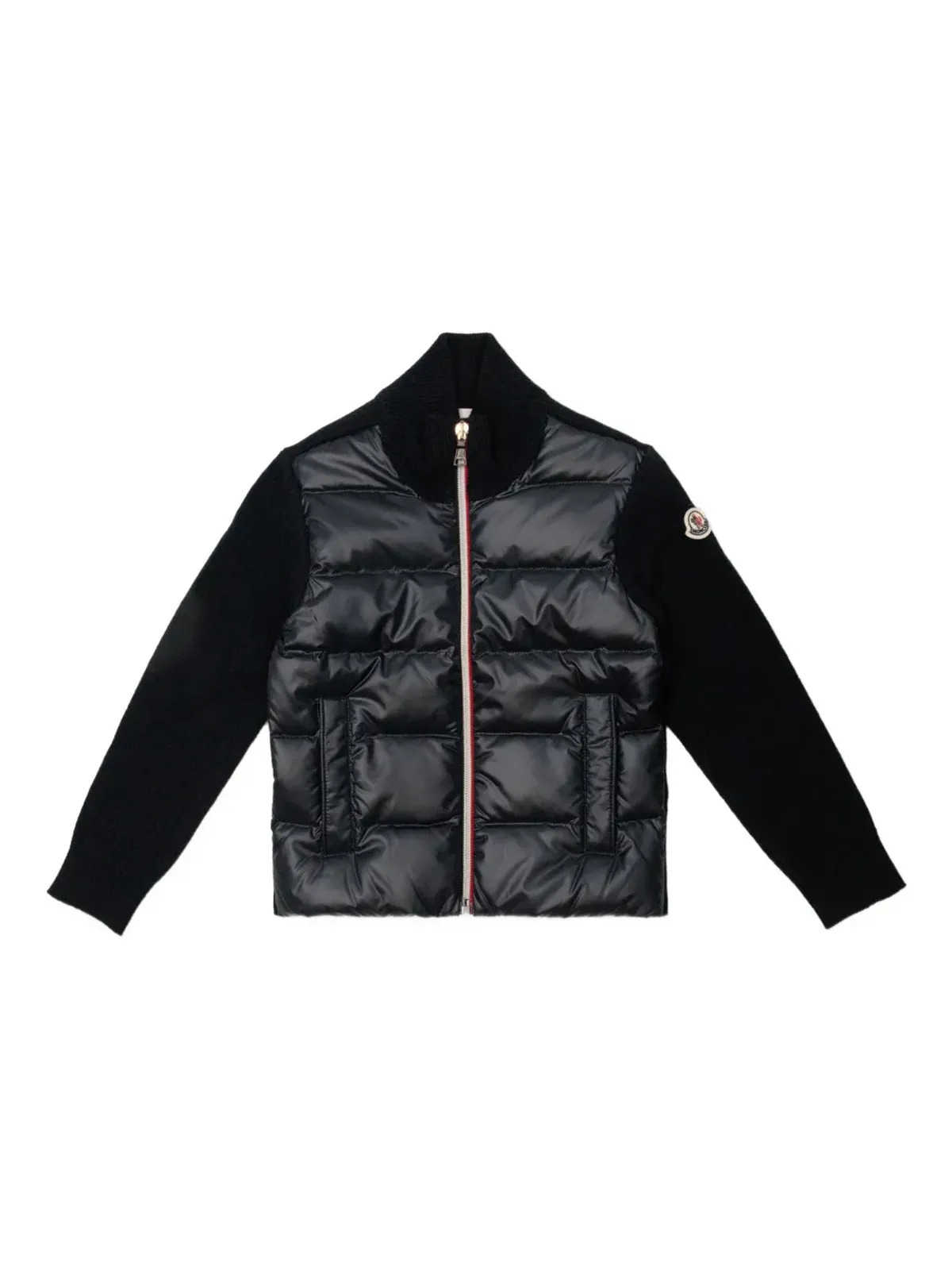 Moncler Enfant キルテッドパネルドカーディガン - 画像1