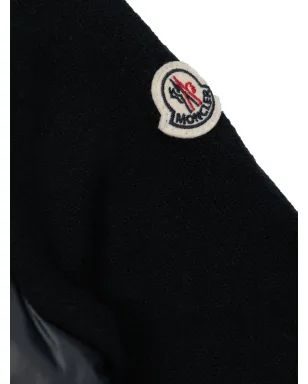 Moncler Enfant キルテッドパネルドカーディガン - サムネイル3