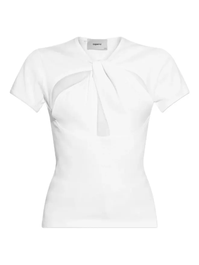 Coperni Coperni ツイストディテール半袖トップスの商品画像