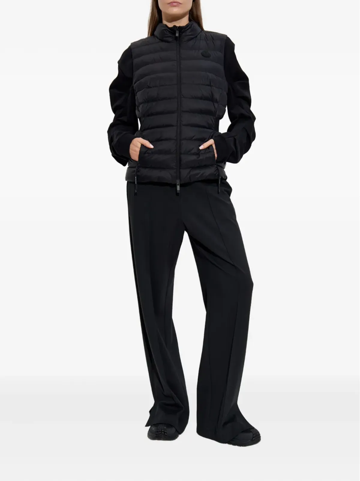 Moncler Valmarie キルテッド ノースリーブ ジレ - 画像2