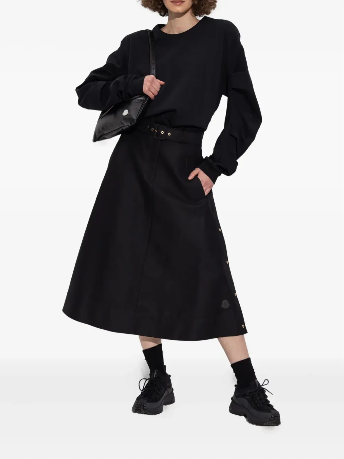 Moncler ギャザー袖口スウェット - 画像2