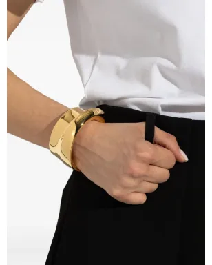 Jacquemus 曲線の金色ブレスレット - Yellow - サムネイル2