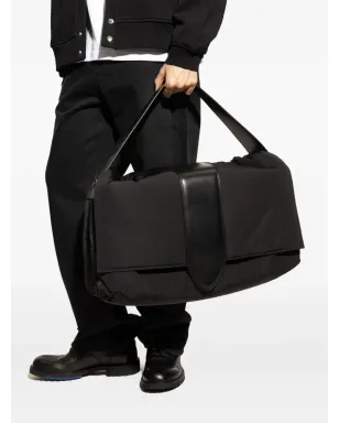 Jacquemus レザー トリム パディッド トートバッグ - ブラック - サムネイル2