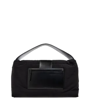 Jacquemus レザー トリム パディッド トートバッグ - ブラック - サムネイル3