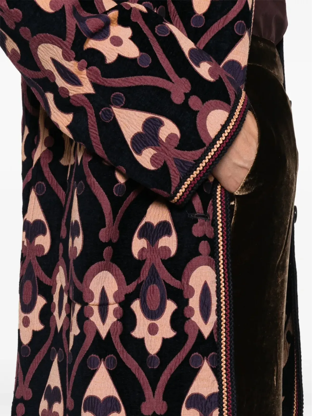 ETRO ペイズリーパターン・リバーシブルコート - 画像5
