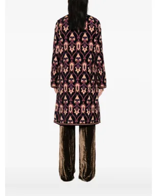 ETRO ペイズリーパターン・リバーシブルコート - サムネイル4