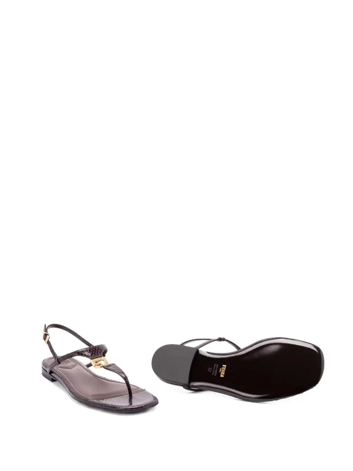 FENDI FFold フラットサンダル - 画像2
