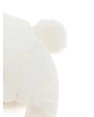 Moncler Enfant ベア耳付きニット帽（ホワイト） - サムネイル3