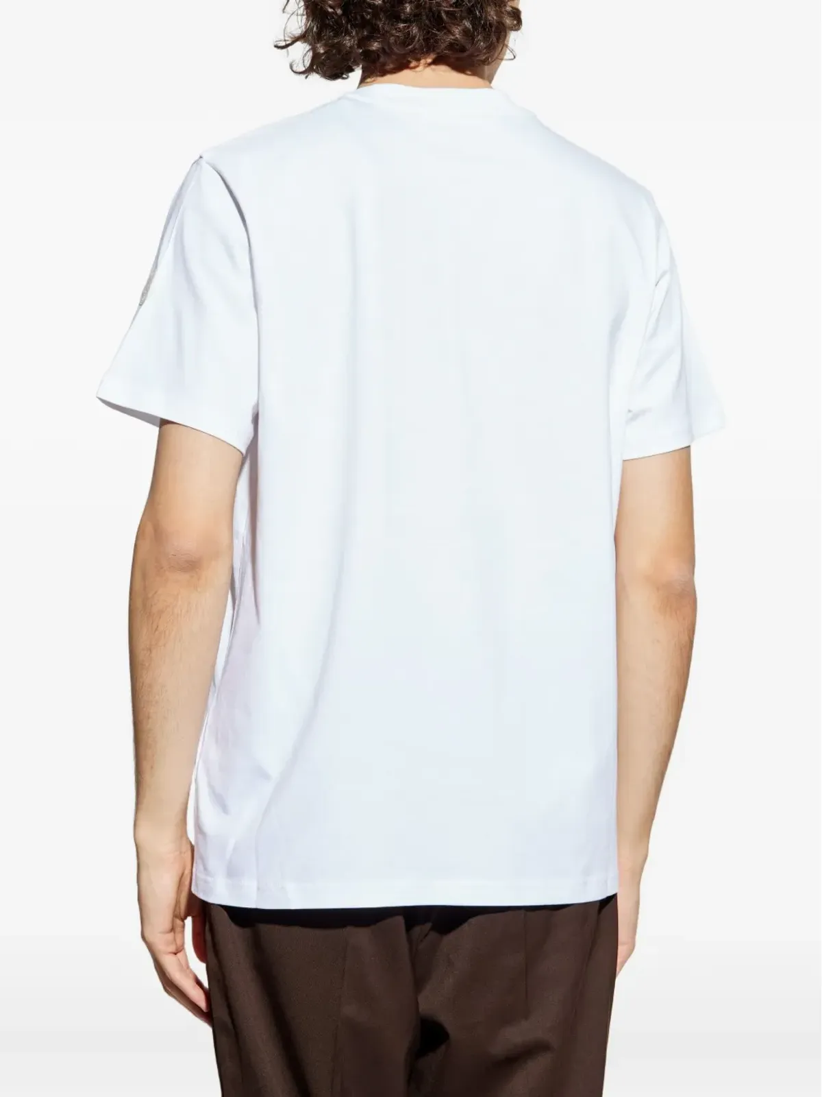 Moncler 鳥柄プリント コットン Tシャツ - 画像4
