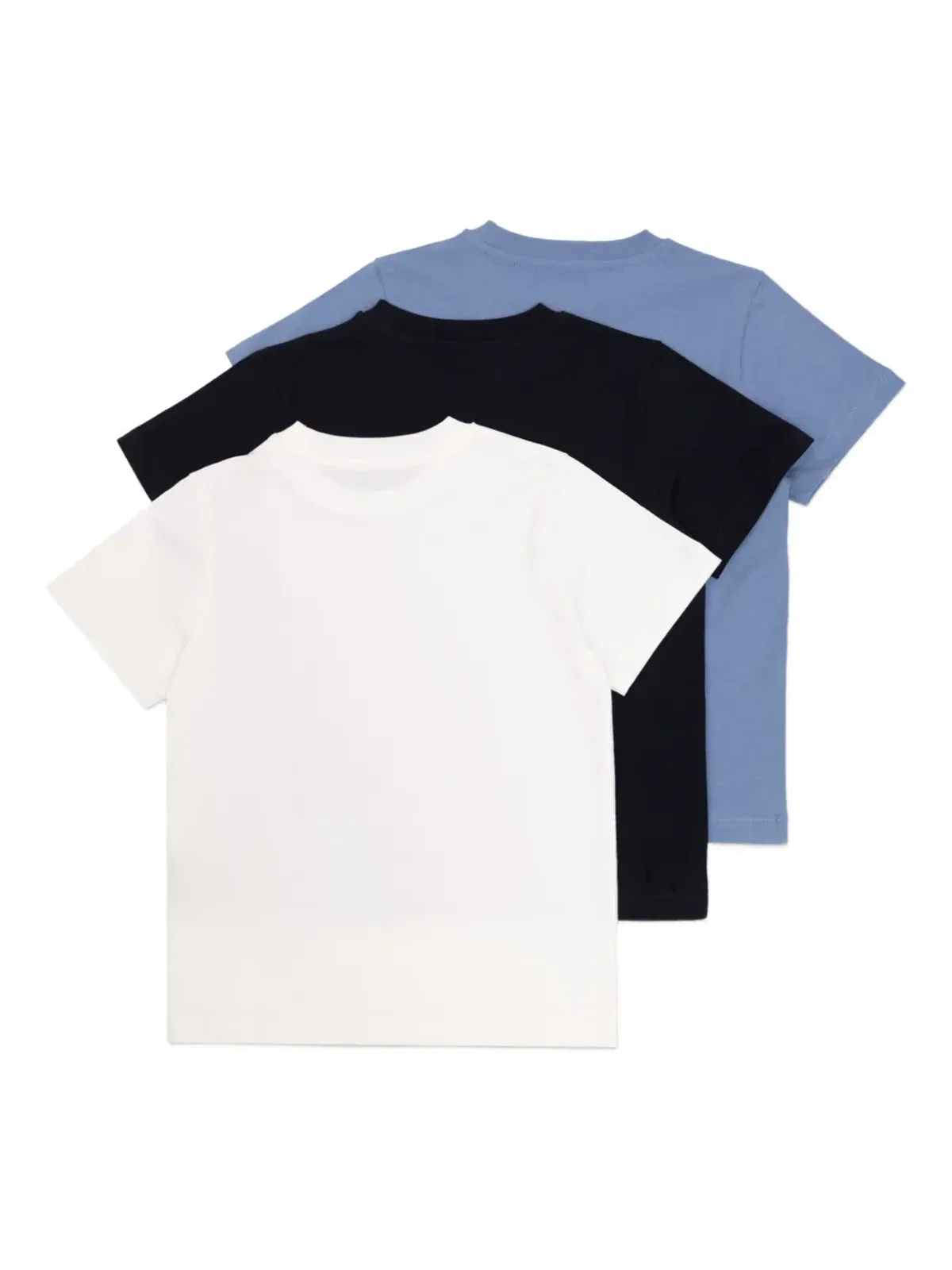 Moncler Enfant ロゴパッチ コットン Tシャツ（3枚セット） - 画像2