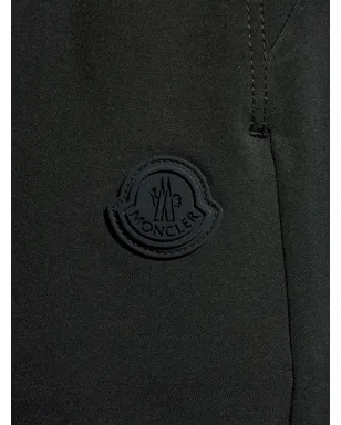 Moncler ロゴパッチ エラスティックアンクル トラックパンツ - サムネイル5