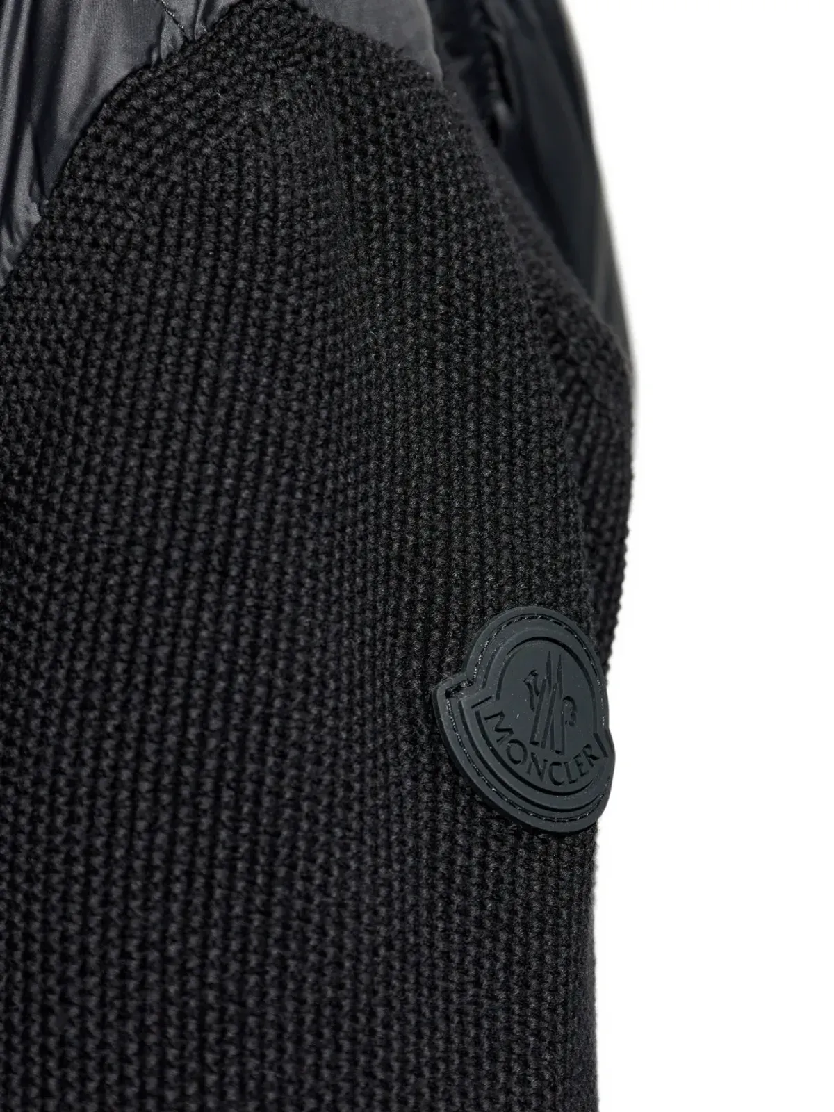Moncler パネルデザインのフード付きジャケット - 画像5