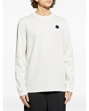 Moncler ロゴパッチ長袖Tシャツ - サムネイル3