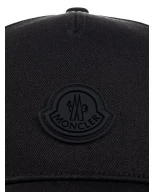 Moncler ロゴパッチベースボールキャップ - サムネイル3