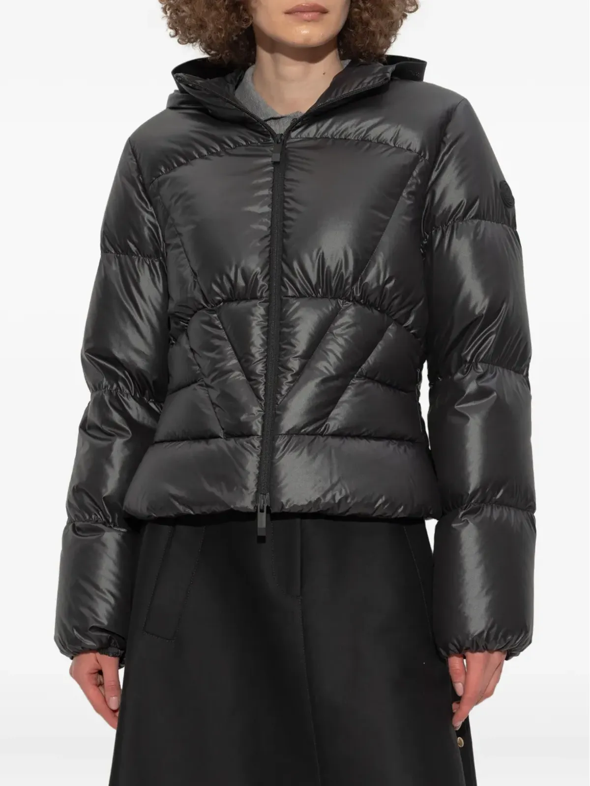 Moncler Wineck ダウンジャケット ブラック - 画像3