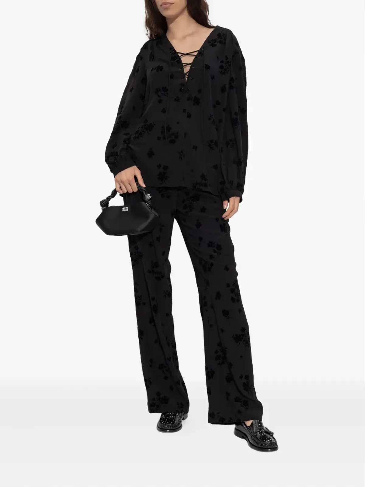 Zadig&Voltaire レースアップ ブラウス - 画像2