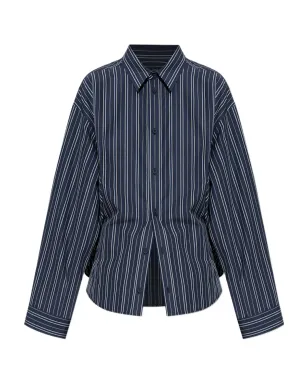 Balenciaga ストライプ柄ボタンアップシャツ - サムネイル1
