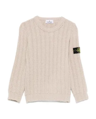 Stone Island Junior リブ編みセーター - サムネイル1