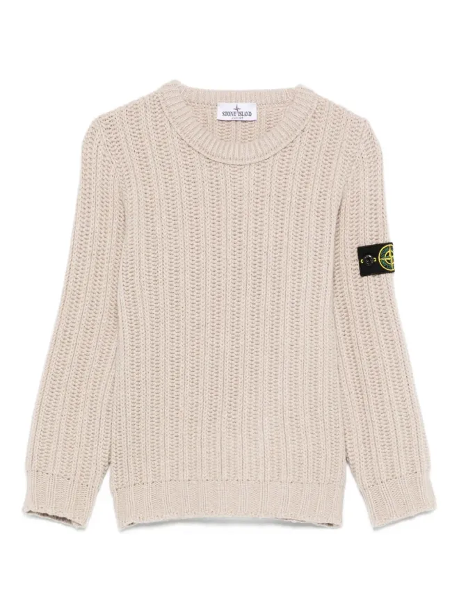 Stone Island Junior Stone Island Junior リブ編みセーターの商品画像