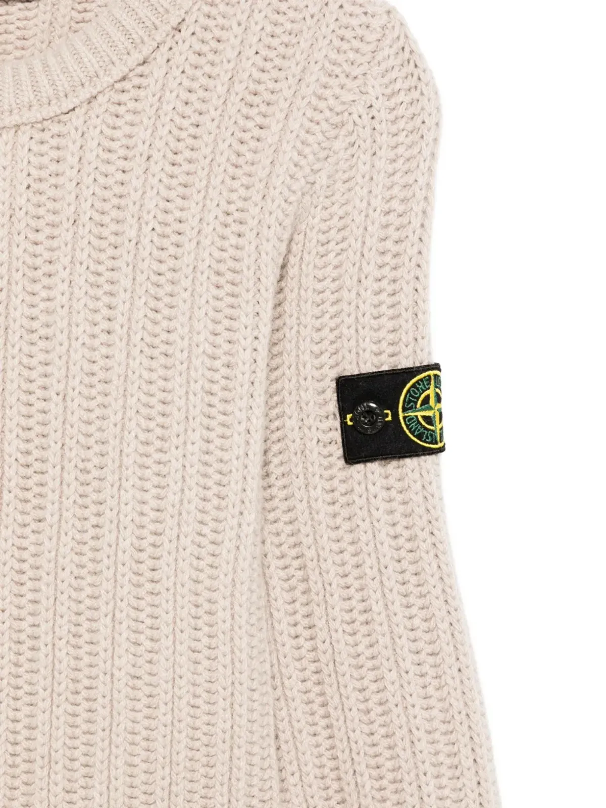 Stone Island Junior リブ編みセーター - 画像3