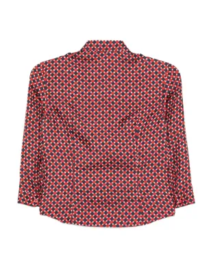 Prada Pre-Owned 2000年代 幾何学プリントシャツ - サムネイル2