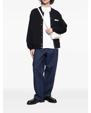 Jacquemus 編み込みレザー レースアップシューズ - ブラック - サムネイル5