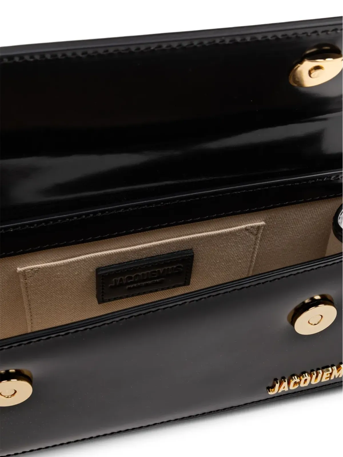 Jacquemus エロンゲーテッド・チキート レザートートバッグ - ブラック - 画像5