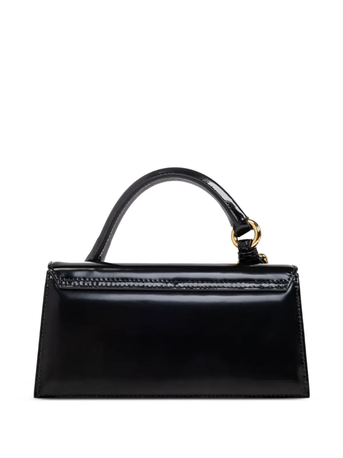 Jacquemus エロンゲーテッド・チキート レザートートバッグ - ブラック - 画像3