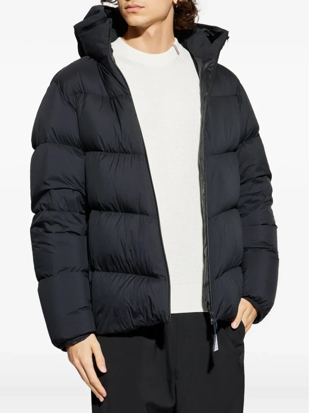 Moncler Forez フード付きダウンジャケット - 画像3