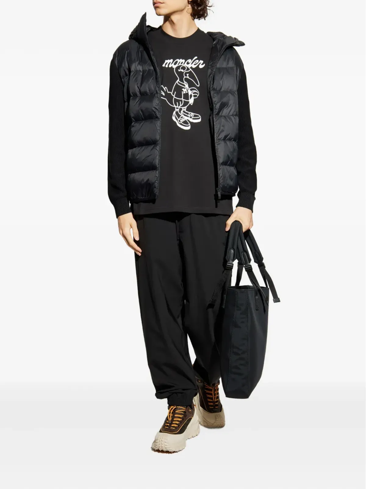 Moncler 鳥プリントTシャツ - 画像2