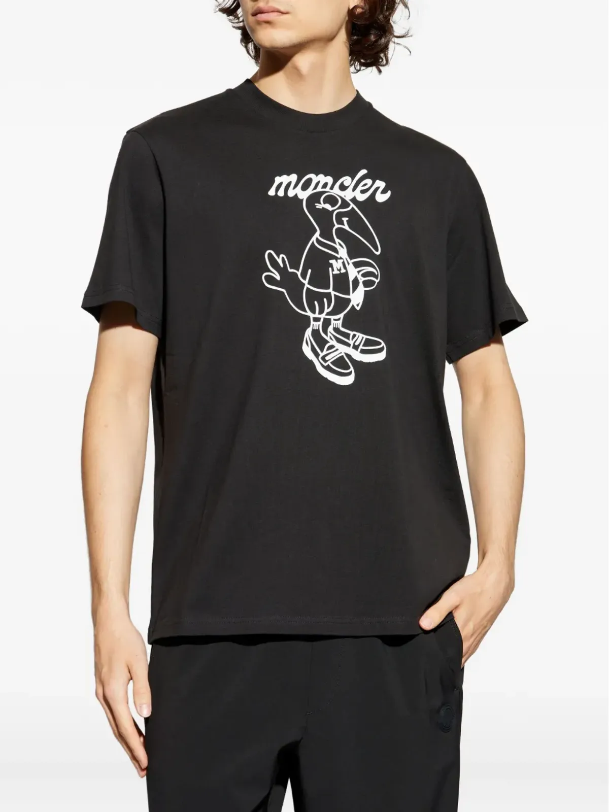 Moncler 鳥プリントTシャツ - 画像3