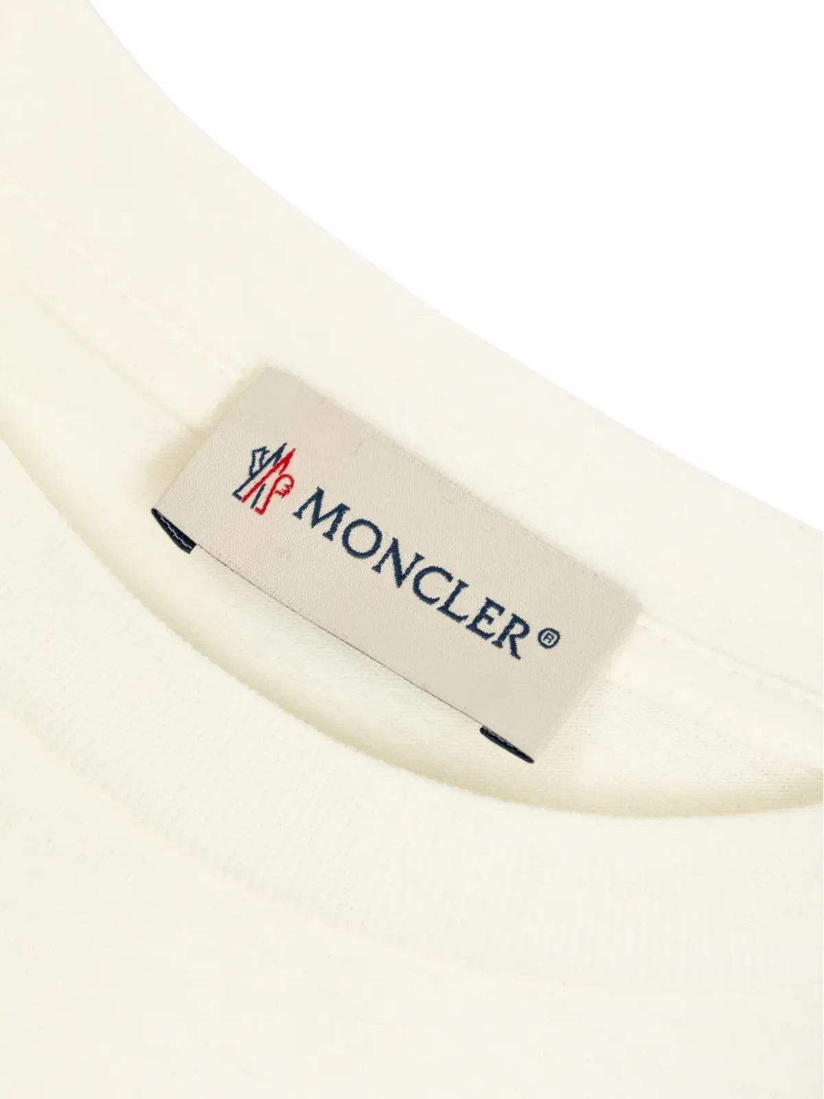 Moncler Enfant ロゴプリント長袖Tシャツ - 画像3