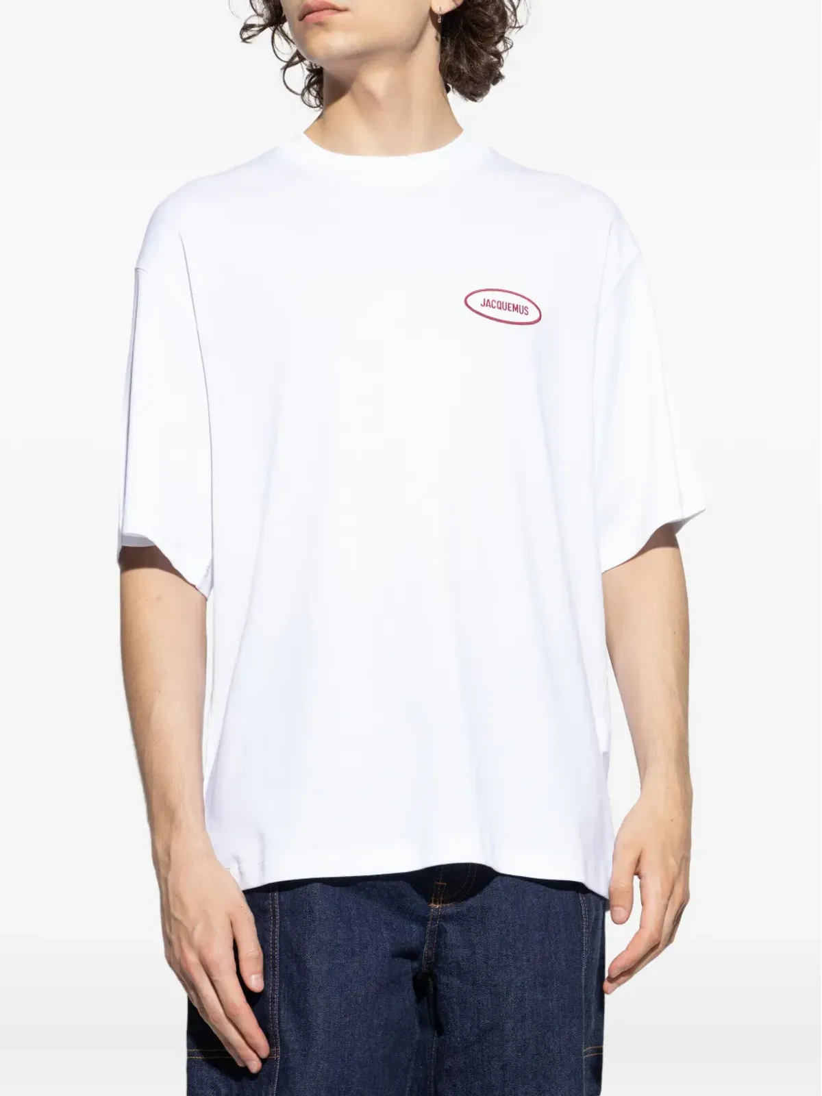 Jacquemus ロゴ刺繍入りTシャツ - 画像3
